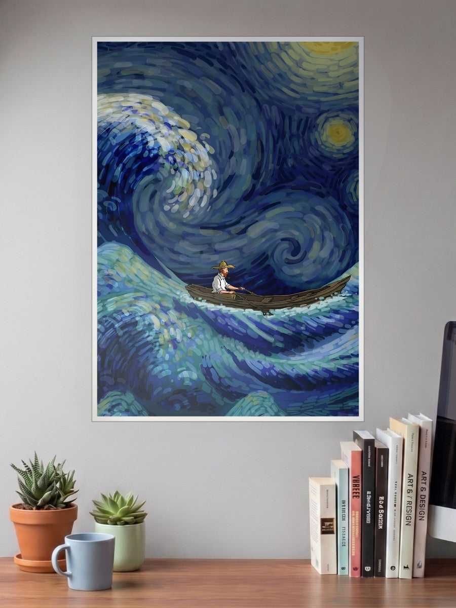Stormy Night Van Gogh Poster