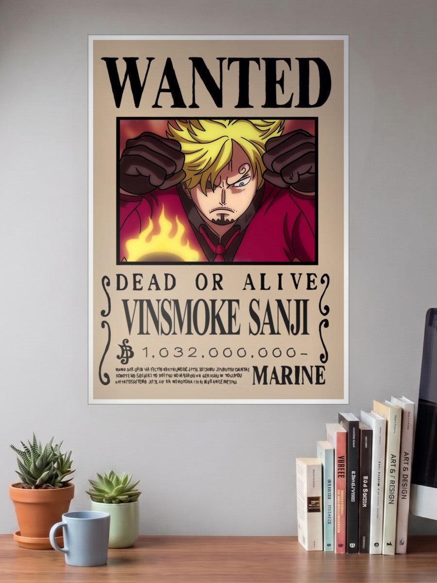 Sanji Wanted Poster