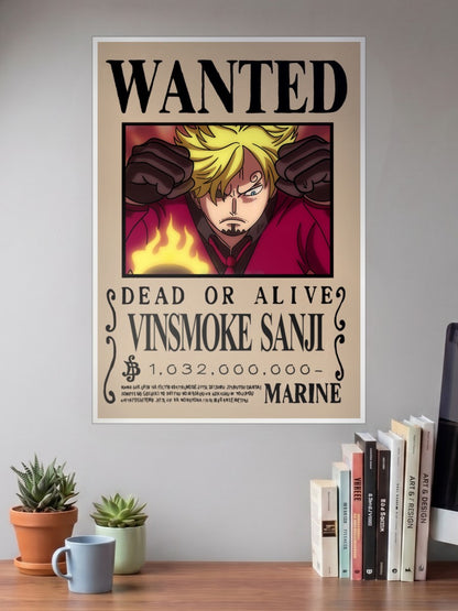 Sanji Wanted Poster