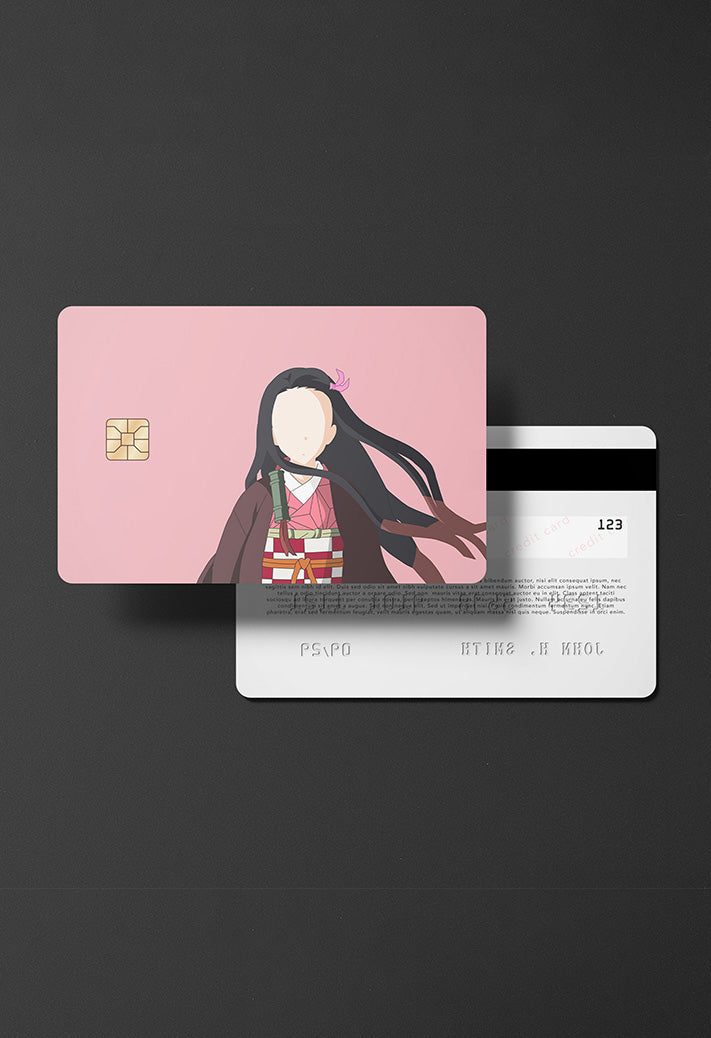 Nezuko credit card skin