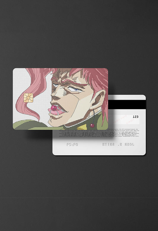 Kakyoin's Rerorero credit card skin