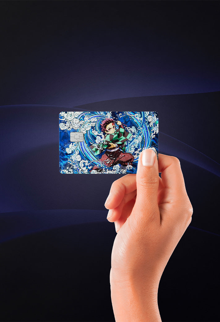 Tanjiro credit card skin