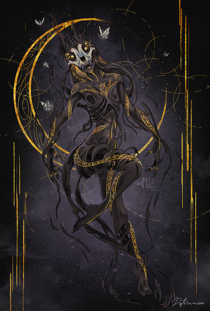 Crescent demon Poster