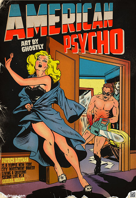Patrick Bateman- American Psycho Poster