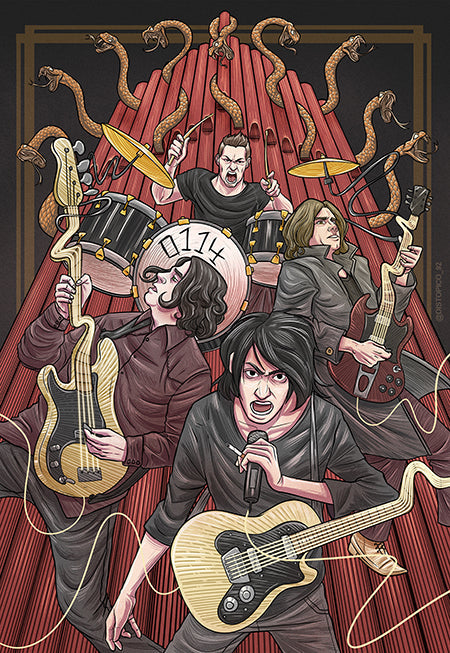 Arctic Monkeys animated Poster