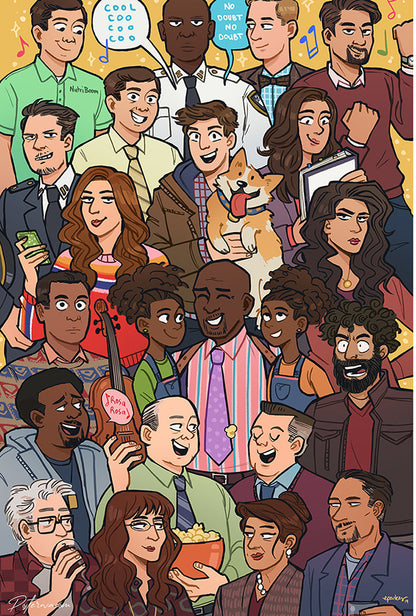 B99 toon Poster