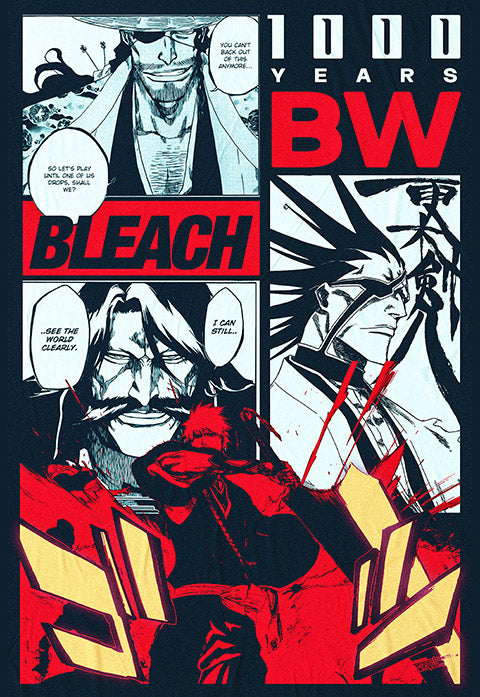 Bleach manga cover Poster