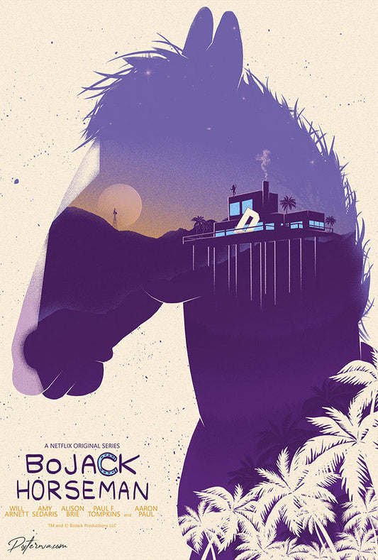 Bojack Horseman Title Poster