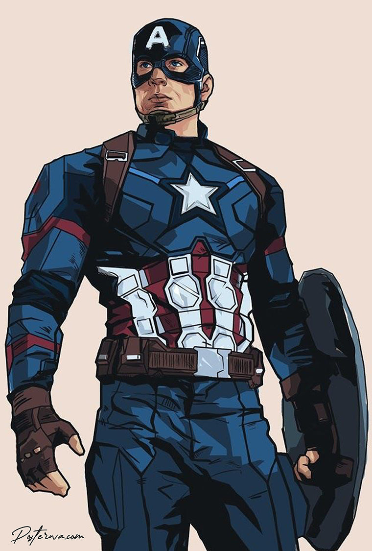 Captain America : Assemble Poster