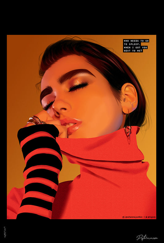 Dua Lipa Album cover Poster