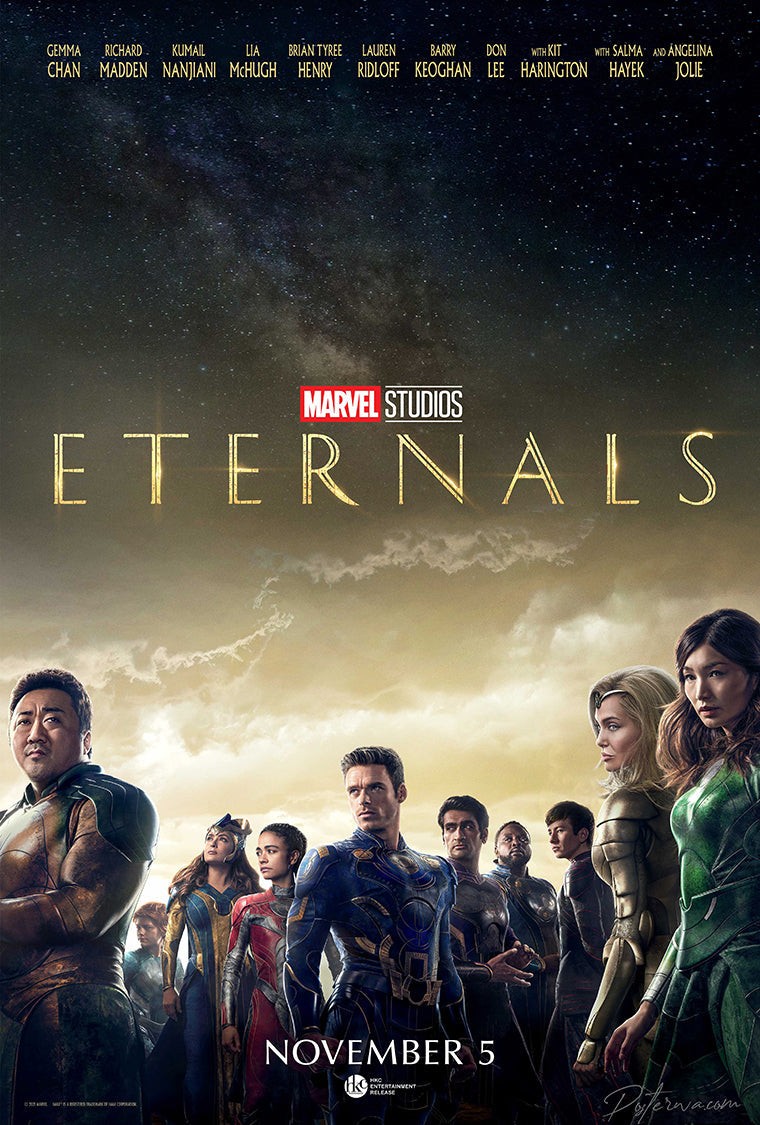 Eternals Title Poster