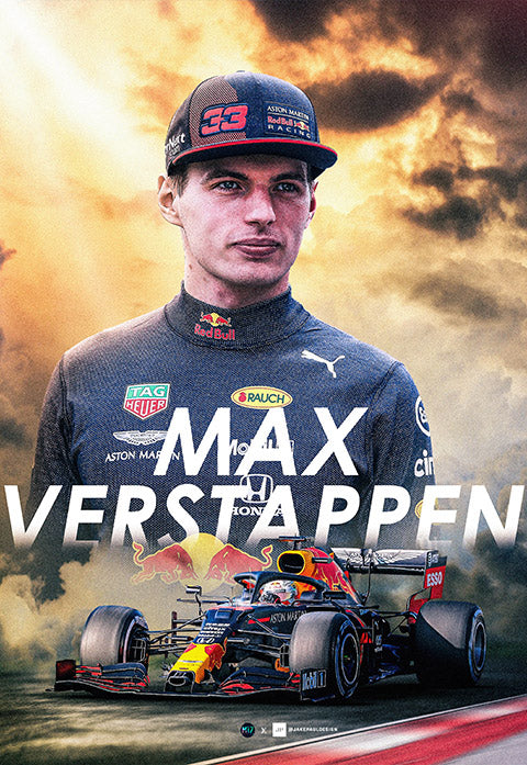 Max Verstappen Poster – Posterwa