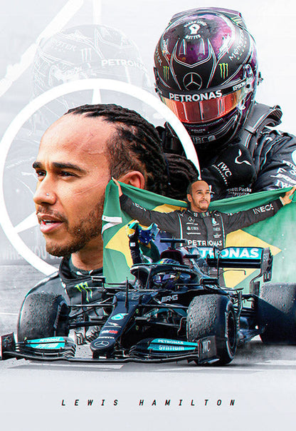 Lewis Hamilton Poster