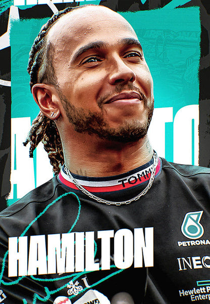 Hamilton solo Poster