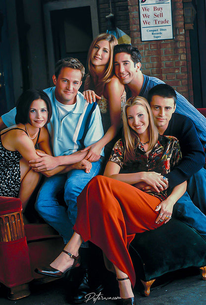 FRIENDS Portrait Poster