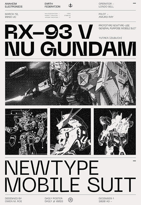 Gundam title Poster