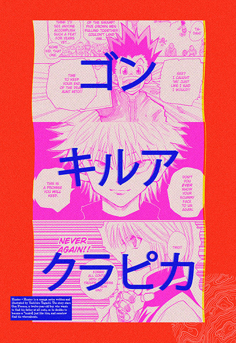 Hunter x Hunter manga Poster