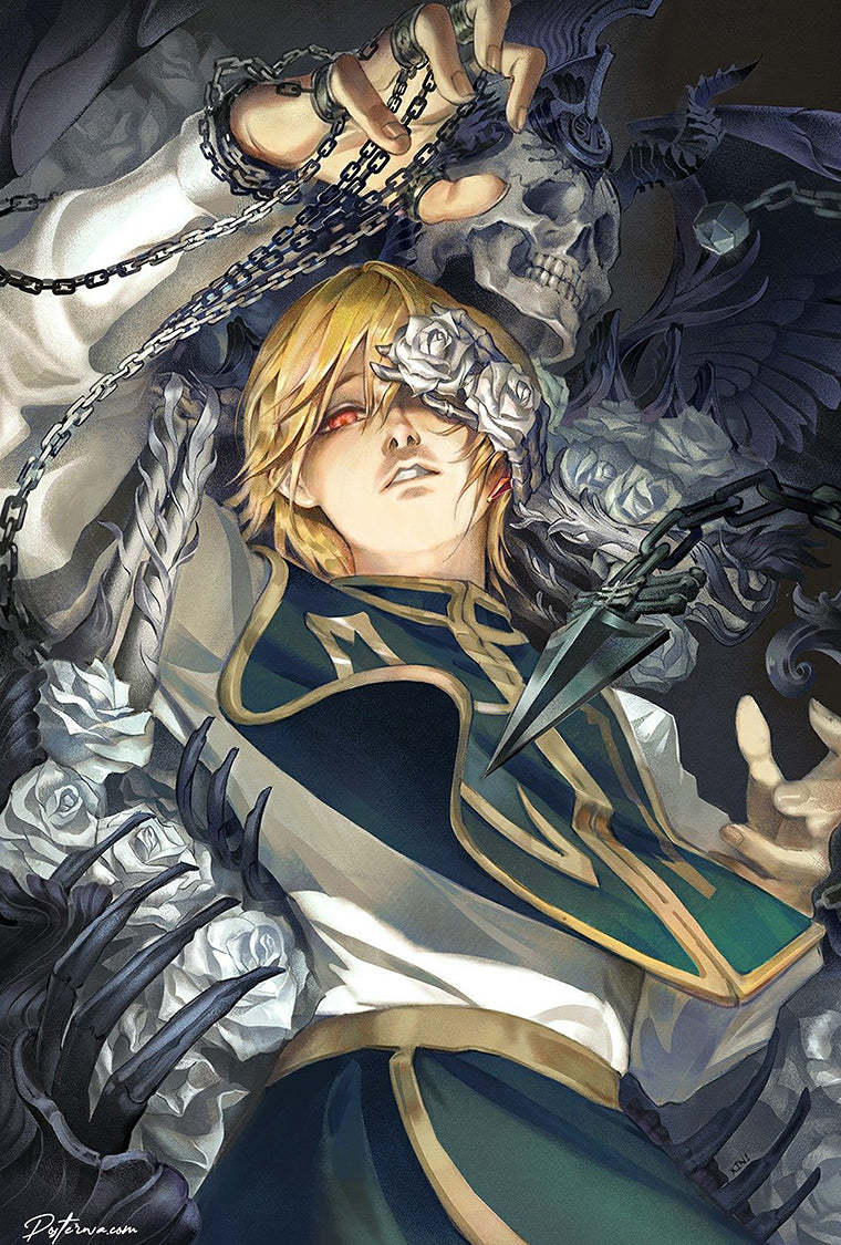 Kurapika Chains Poster