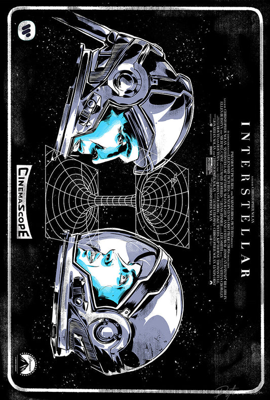 Interstellar Cinemascope Poster