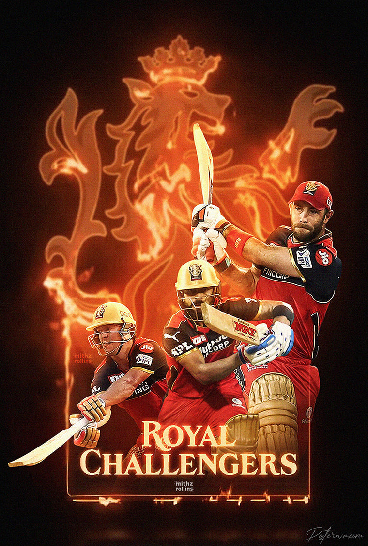 RCB Team 2021 Poster