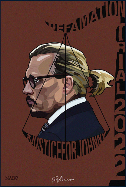 Justice for Jhonny Depp Poster