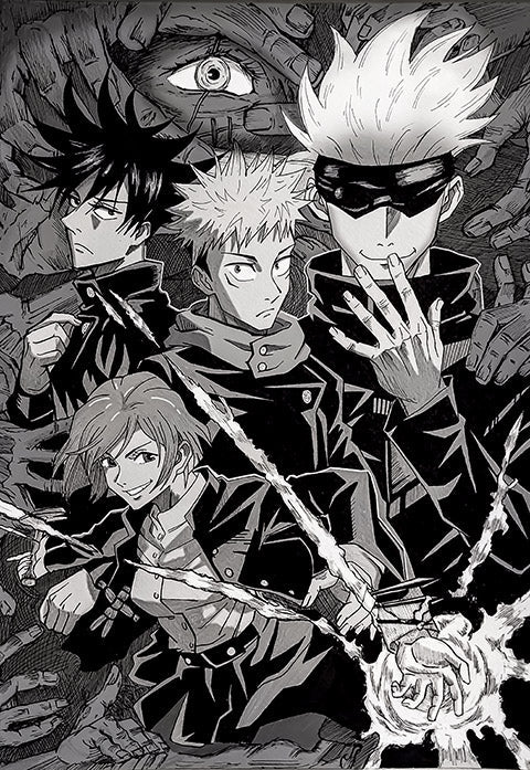 Jujutsu Kaisen group Poster