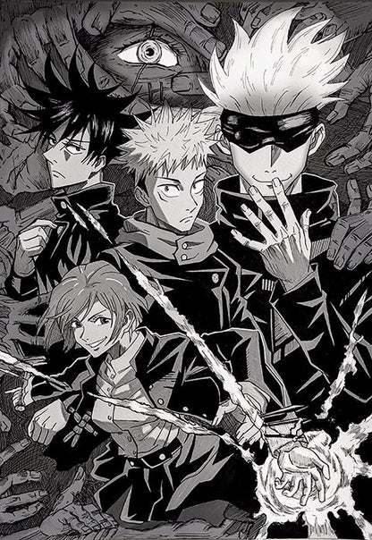 Jujutsu Kaisen group Poster