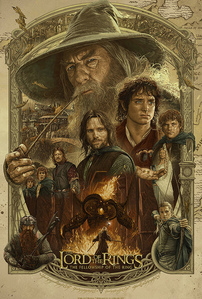 Lord of the Rings Movie Poster