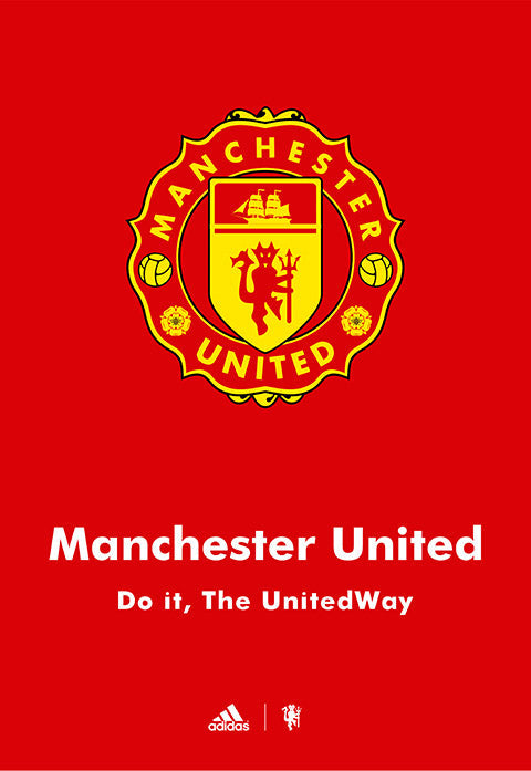 Manchester United Logo Poster
