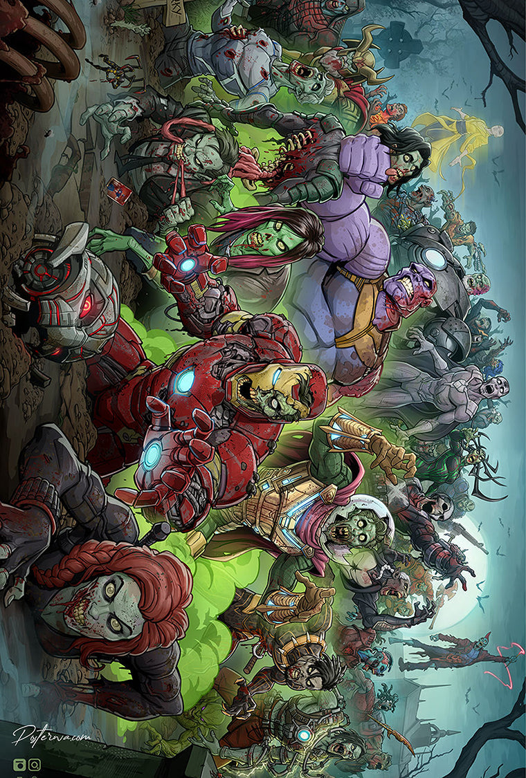 Marvel Zombies-What If Poster