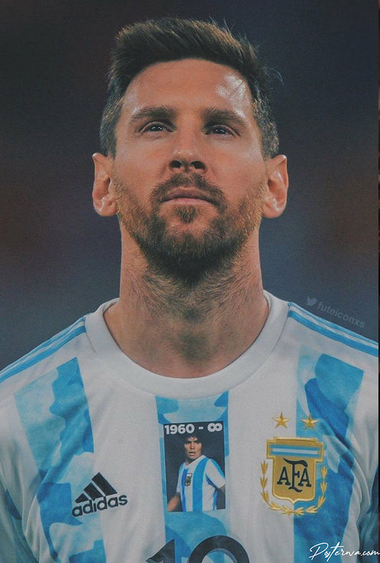 Messi Argentina Poster