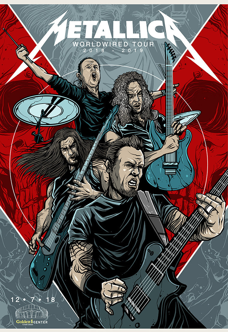 Metallica Rock Band Poster