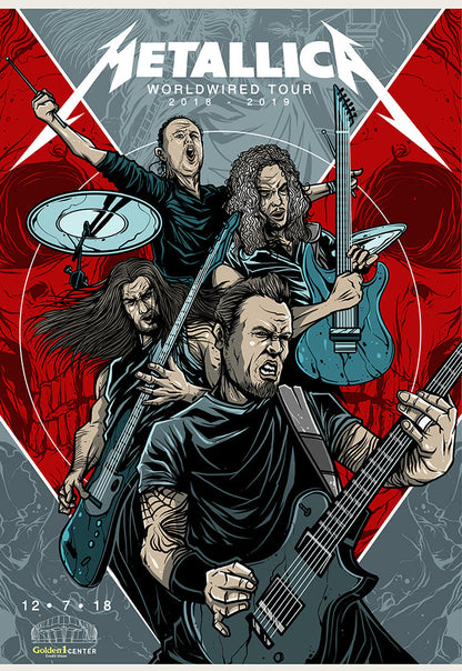 Metallica Rock Band Poster