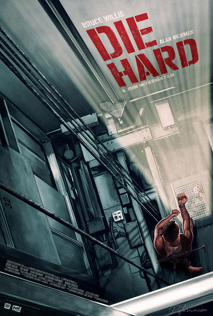 Die Hard Title Poster