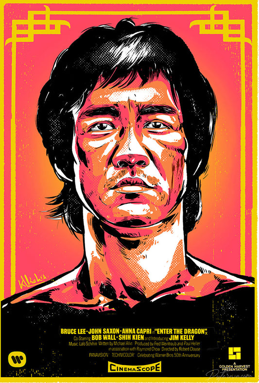Bruce Lee cover Poster