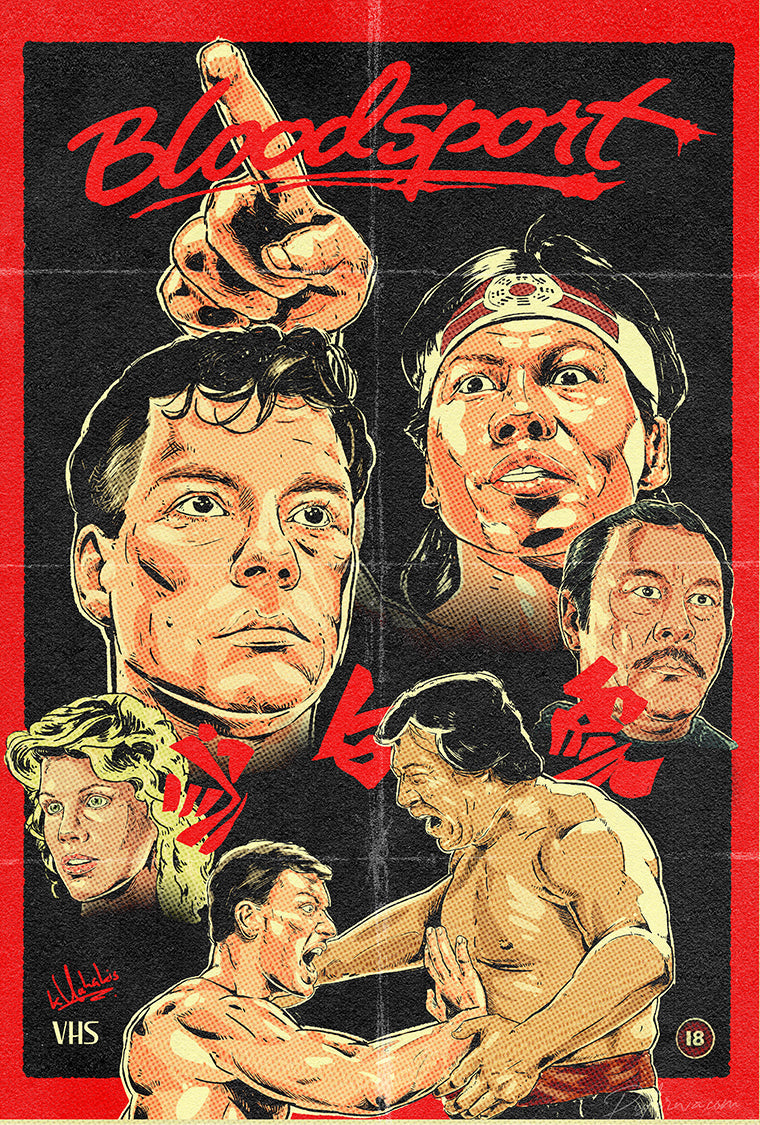 Bloodsport Cover Poster