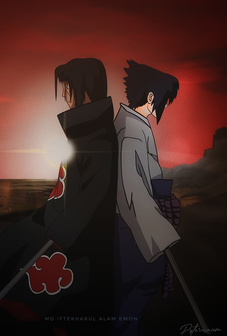 Itachi and Uchiha Poster – Posterwa