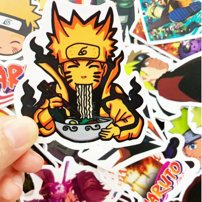 Naruto Stickers - Set of 5, Pick and Choose