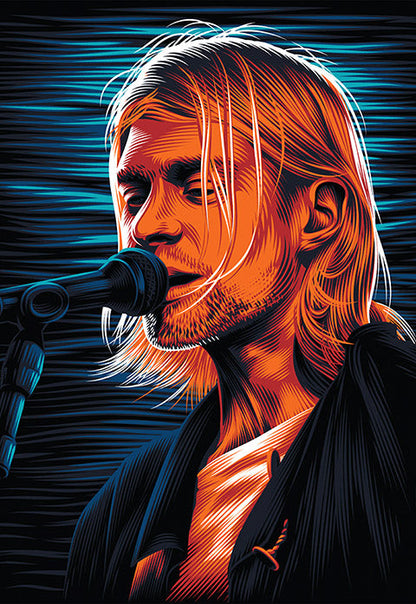 Kurt Cobain Poster