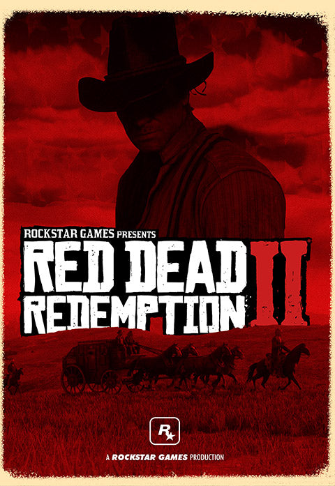 Red dead redemption II Poster