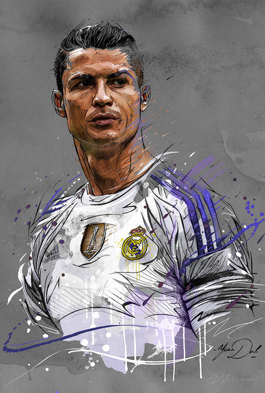 Ronaldo Madrid Poster