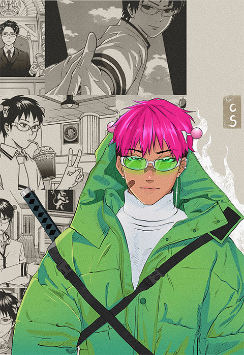 Kusuo Saikik Poster