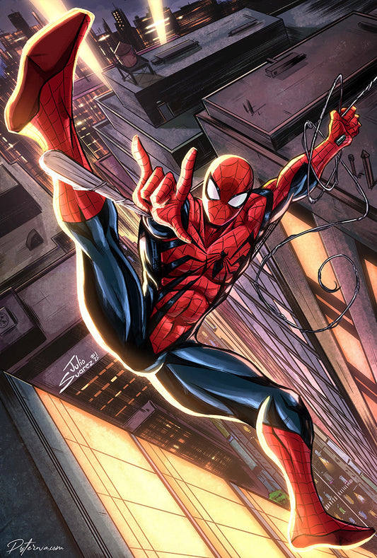 Spider-Man cartoon Poster