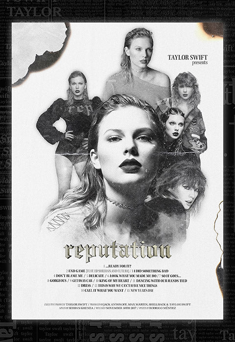 Reputation Taylor swift Poster