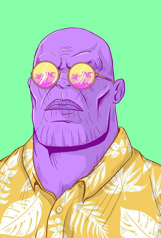 Cool Thanos Poster