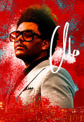 The Weeknd Blinding Lights Poster