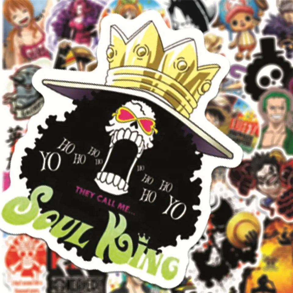 One Piece Stickers (Random Set of 5)