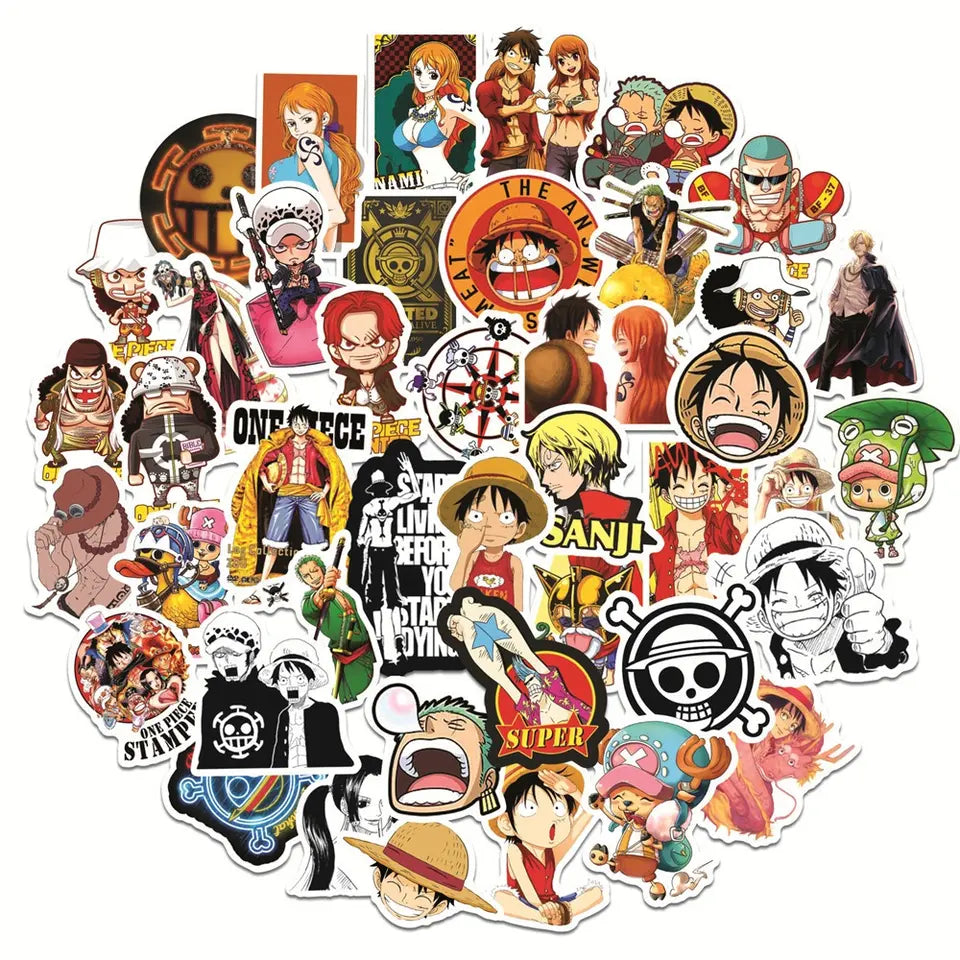 One Piece Stickers (Random Set of 5)